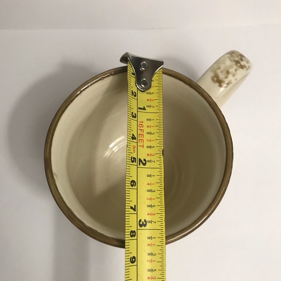 Temp-tations By Tara Old World Brown Cranberry 12 Oz Coffee Tea Mug Cup - Picture 3 of 13